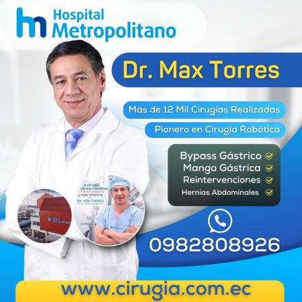 Bal&oacute;n G&aacute;strico en Tulc&aacute;n : Dr. Max Torres