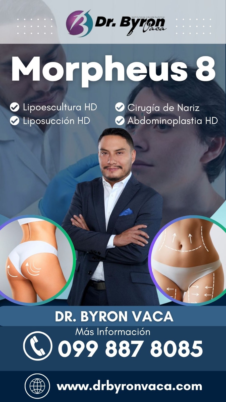 Dr. Byron Vaca:  Plastic Surgeon in Ecuador : Morpheus 8 in Ecuador