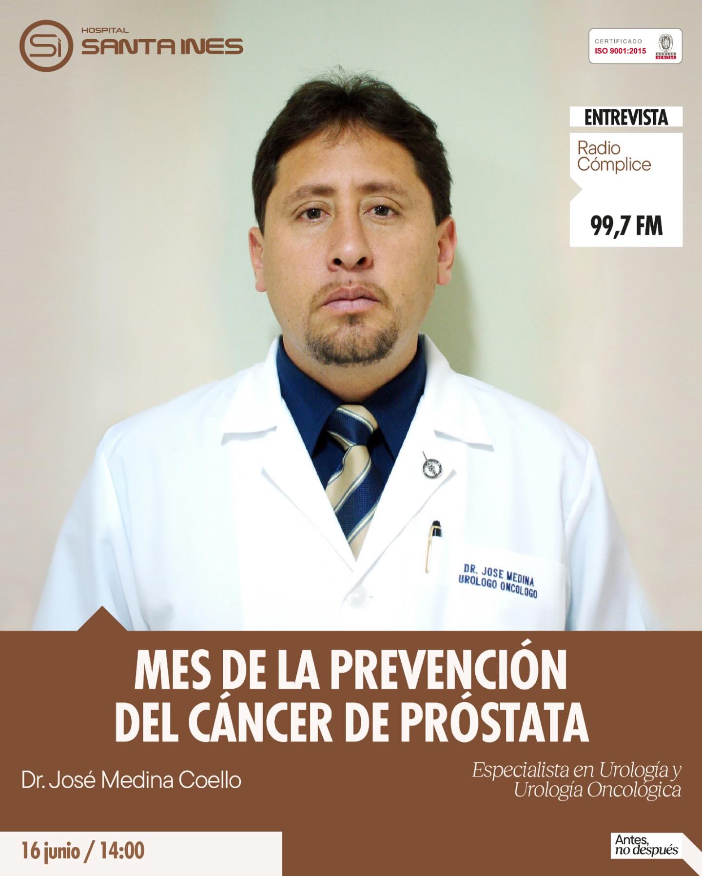 Ur&oacute;logo Onc&oacute;logo en Cuenca: Dr. Jose Medina Coello