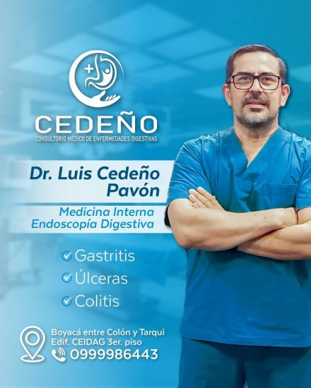 CEDE&Ntilde;O: Centro de Enfermedades Digestivas en Machala :  Gastroenterolog&iacute;a en Machala