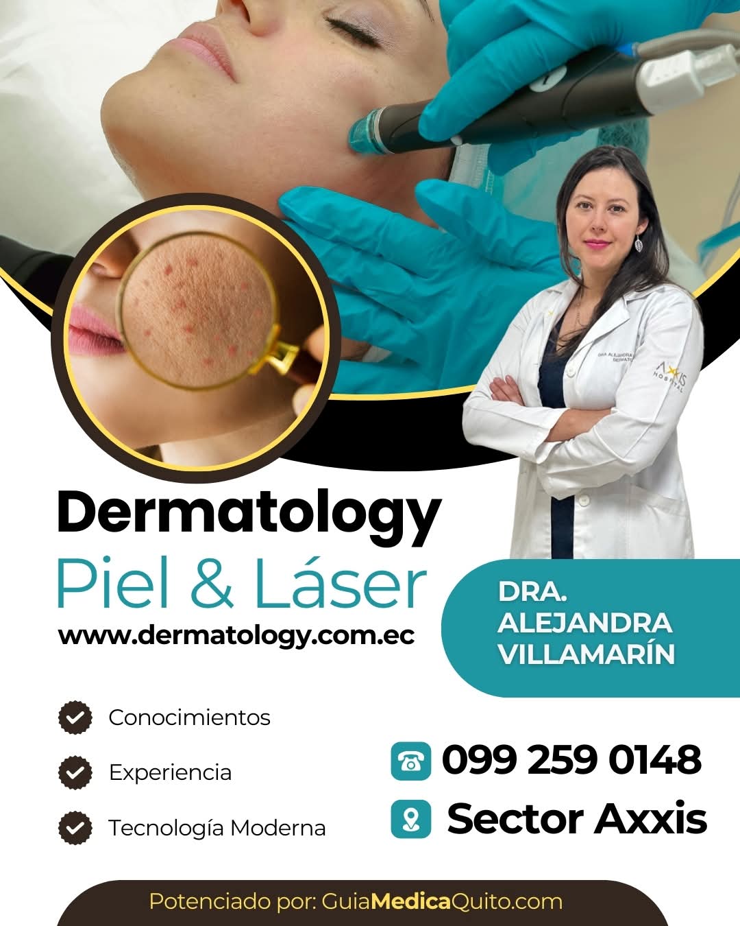 Especialista en c&aacute;ncer de la Piel en Quito: Dermatology - Dra. Alejandra Villamar&iacute;n
