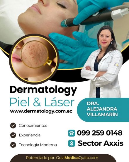 Dermat&oacute;logas en Quito Norte : Dermatology - Dra. Alejandra Villamar&iacute;n