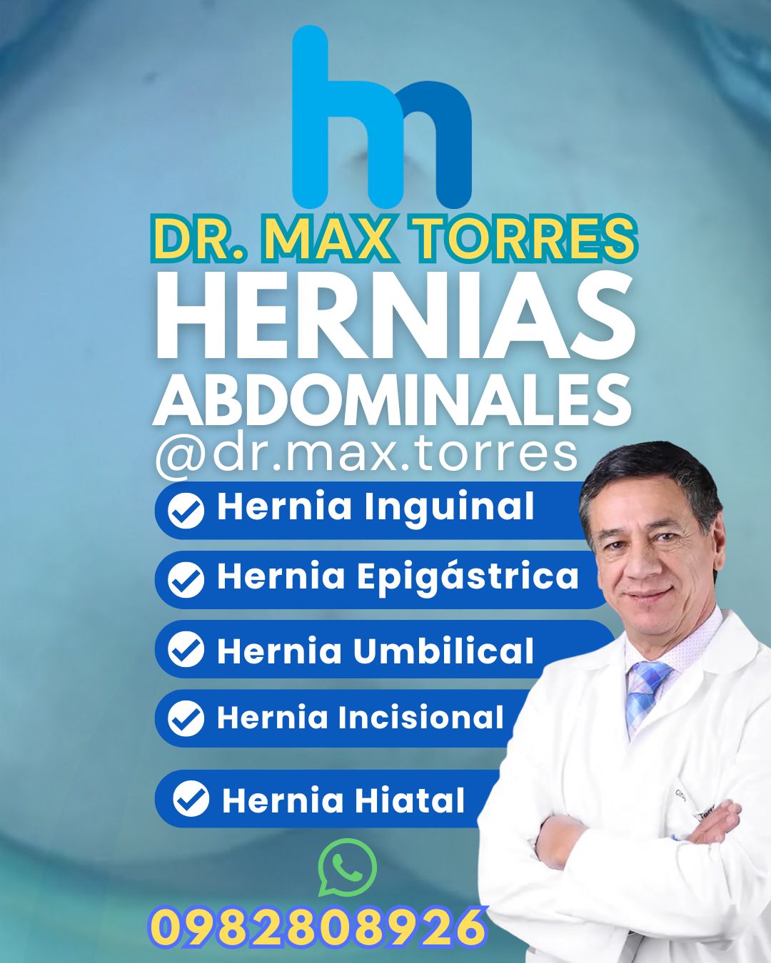 Hernia de Spiegel Quito: Dr. Max Torres